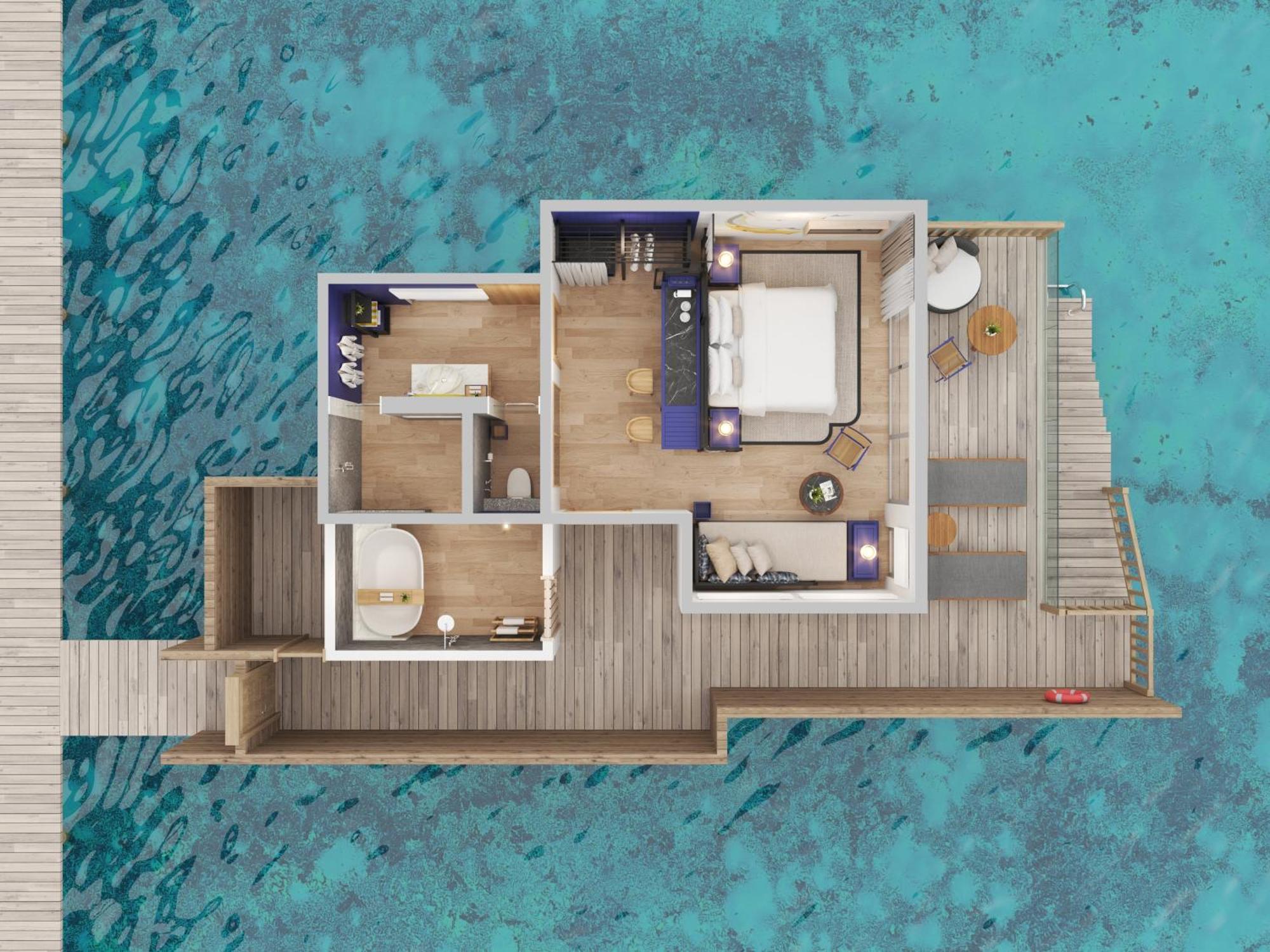 Avani Plus Fares Maldives Resort - 50 Percent Off On Seaplane Transfer For Minimum Stay Of 3 Nights And More For Stays Until 31 October 2025 Kendhoo Rom bilde
